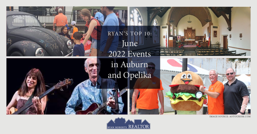 June 2022 events in Auburn and Opelika