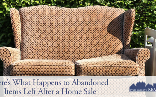 what happens to abandoned items left after a home sale