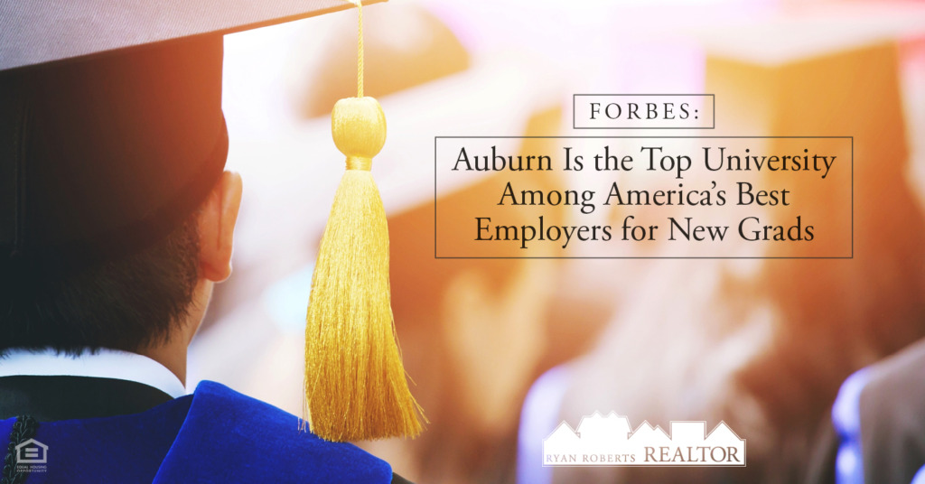 Auburn Is the Top University Among America’s Best Employers for New Grads