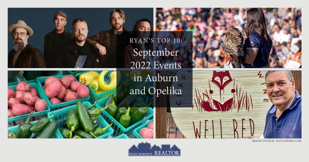 September 2022 events in Auburn and Opelika