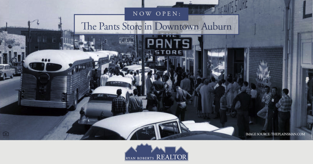 The Pants Store in downtown Auburn