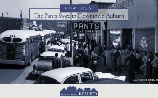 The Pants Store in downtown Auburn