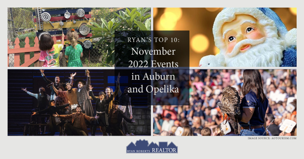 November 2022 Events in Auburn and Opelika