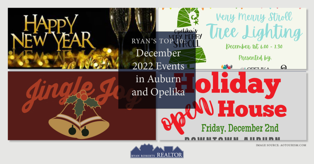 December 2022 events in Auburn and Opelika