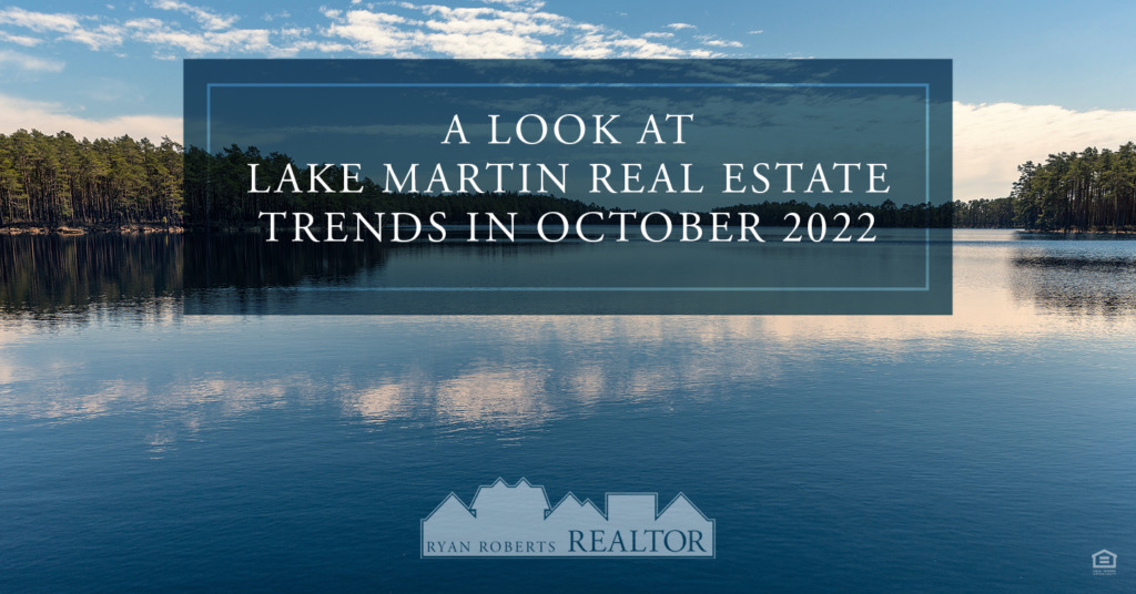 Lake Martin real estate trends in October 2022