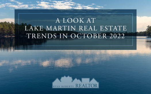 Lake Martin real estate trends in October 2022