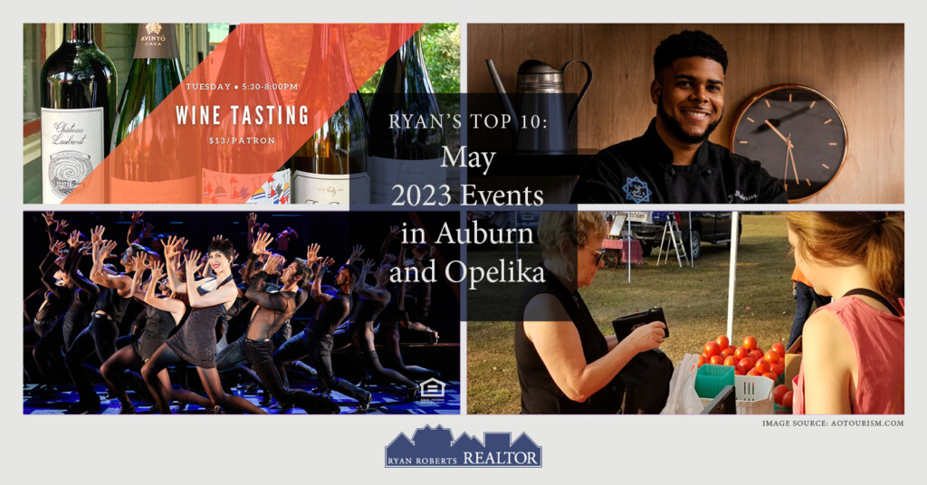 May 2023 events in Auburn and Opelika