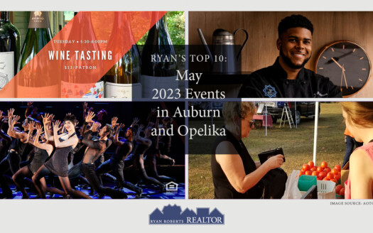 May 2023 events in Auburn and Opelika