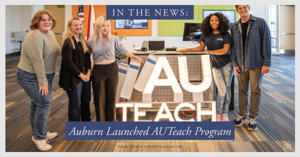 Auburn launched AUTeach program