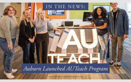 Auburn launched AUTeach program