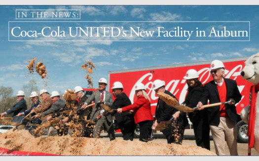 Coca-Cola UNITED's new facility in Auburn