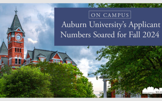 Auburn University's applicant numbers soared for fall 2024