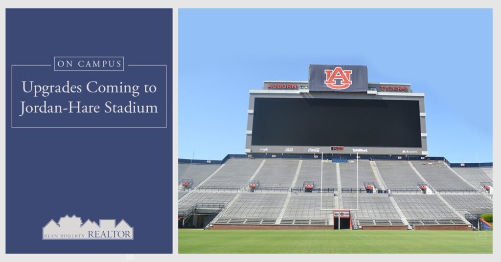 upgrades coming to Jordan-Hare Stadium