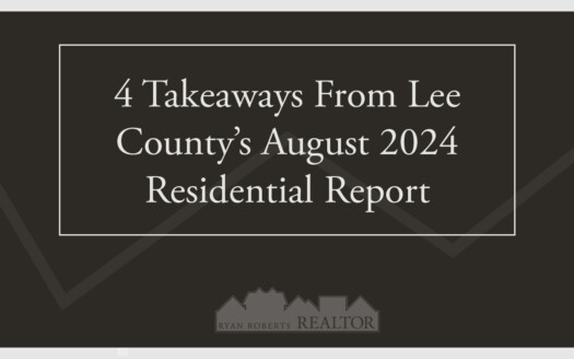 Lee County's August 2024 Residential Report