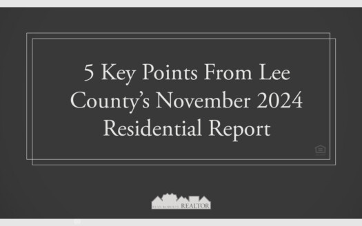 Lee County's November 2024 Residential Report